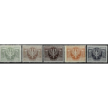 139 -143  Duży orzeł na tarczy barokowej